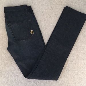 Rich & Skinny plaid denim - size 27